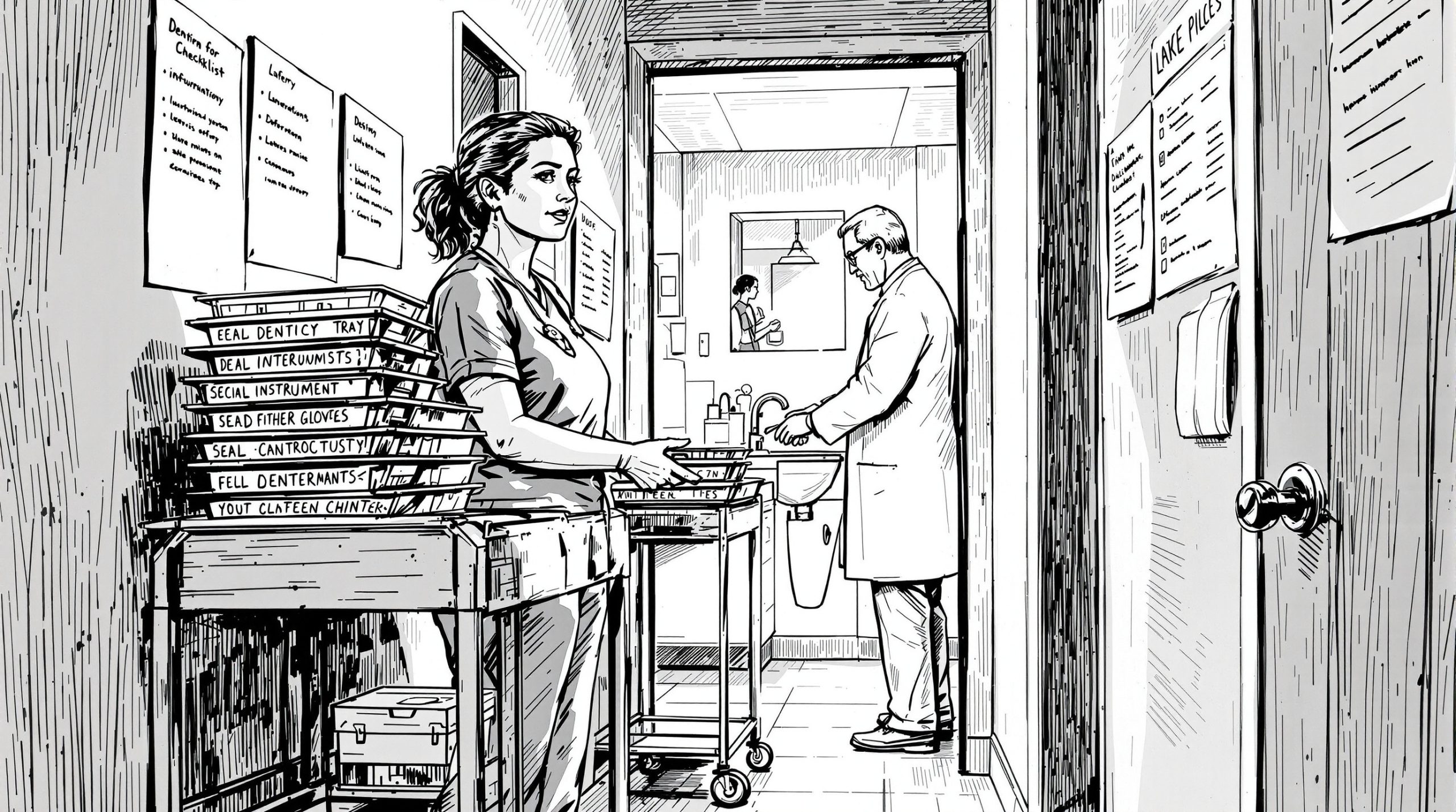 actores de El Dentista, personajes de El Dentista, elenco de El Dentista, reparto completo de El Dentista, quién es quién en El Dentista