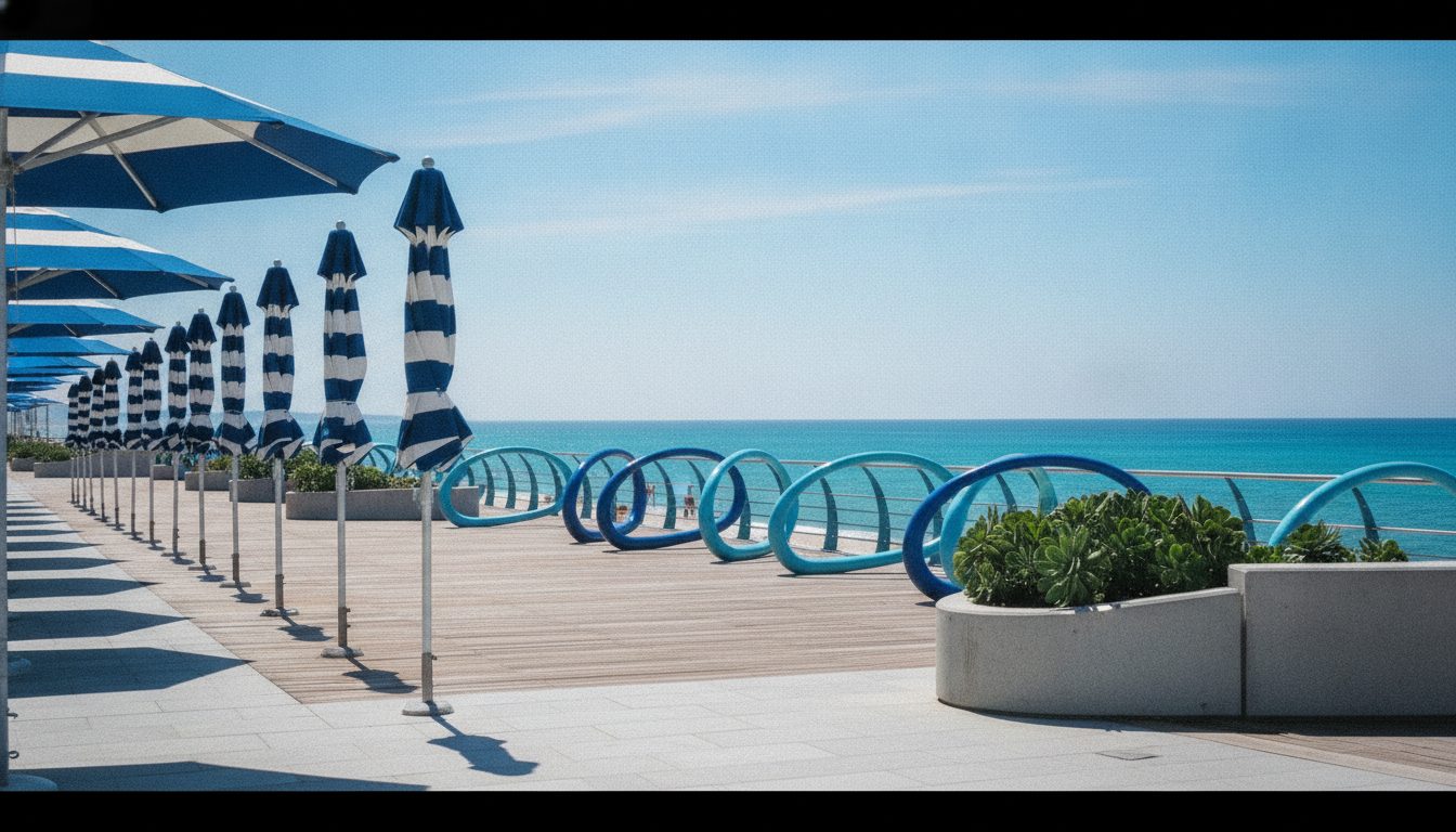 Exterior que evoca las películas de Hugo Arana