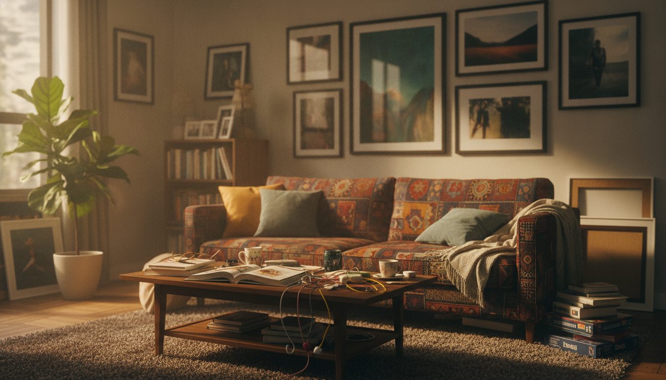 Interior que evoca el cine de Humberto Zurita