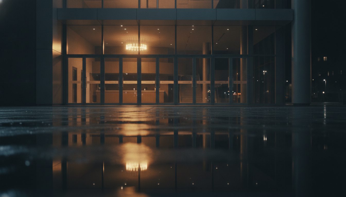 Exterior que evoca las películas de John Goodman