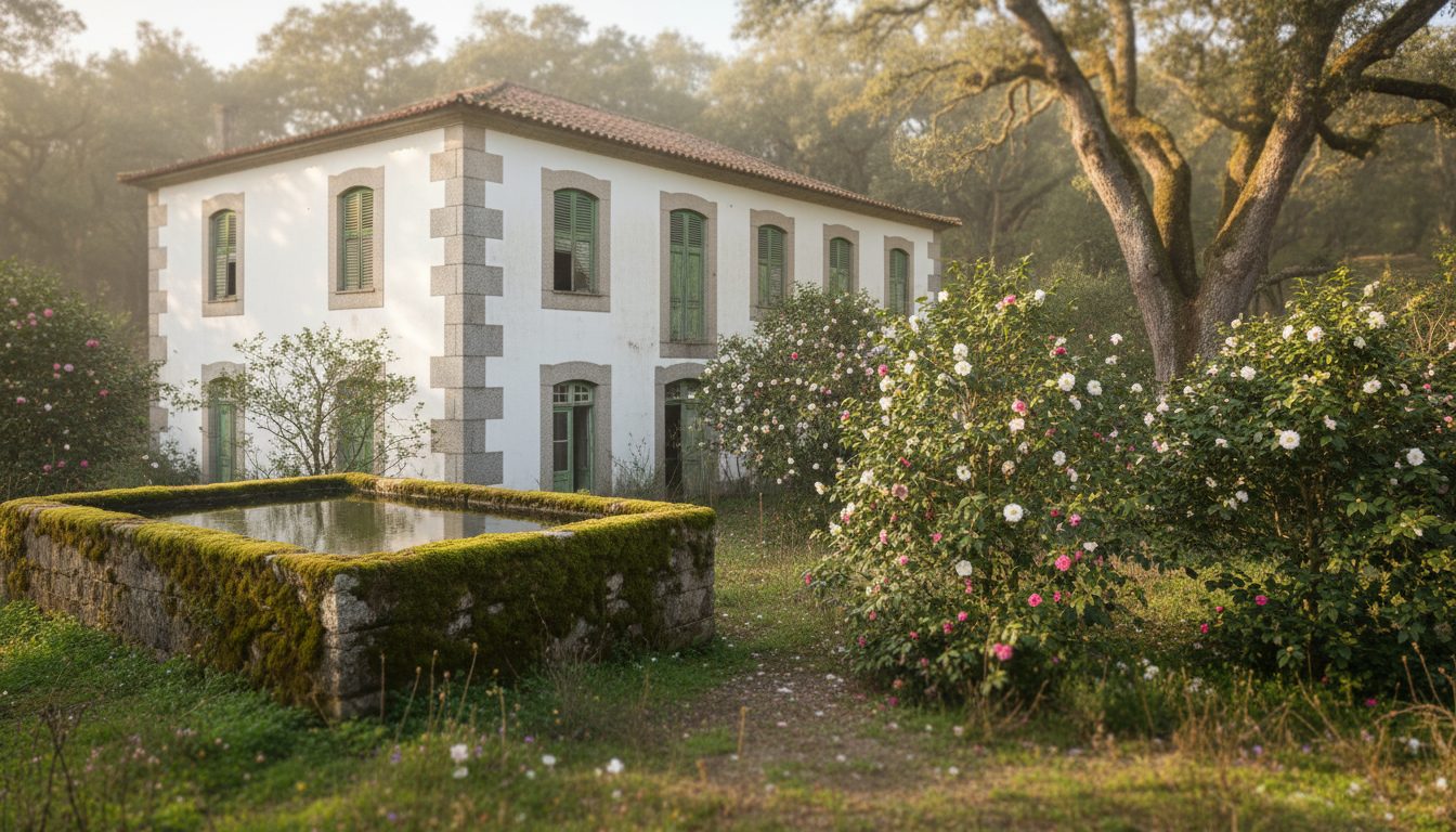 Exterior que evoca las películas de Manolo Solo