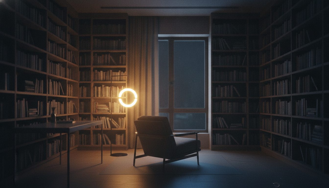 Interior que evoca la atmósfera de Ciudad de sombras