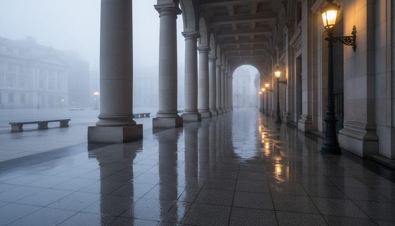 Exterior que evoca el mundo de La historia oficial