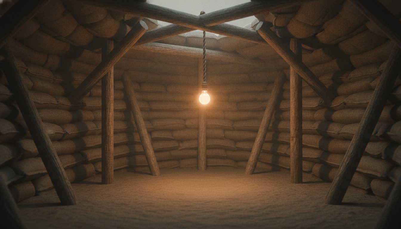 Interior que evoca la atmósfera de La promesa de Irene
