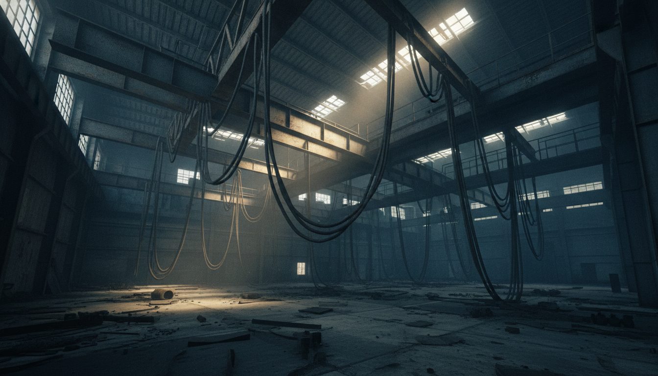 Interior que evoca la atmósfera de MacGyver