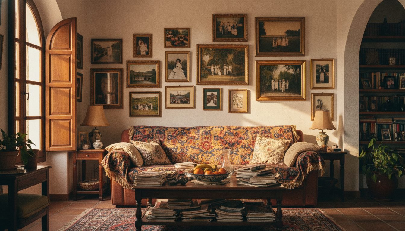 Interior que evoca la atmósfera de Yo soy Bea