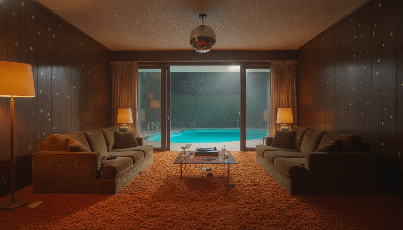 Interior que evoca el cine de Mark Wahlberg