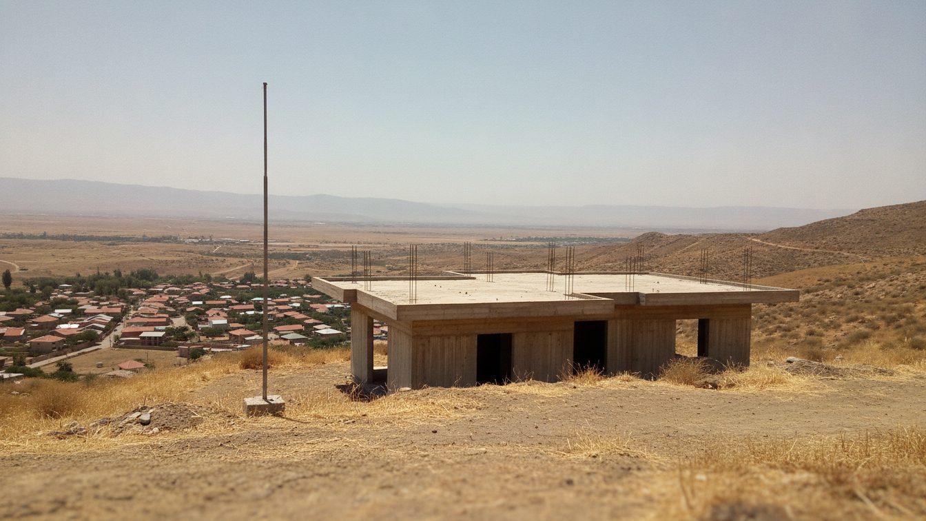 Exterior que evoca el mundo de El infierno