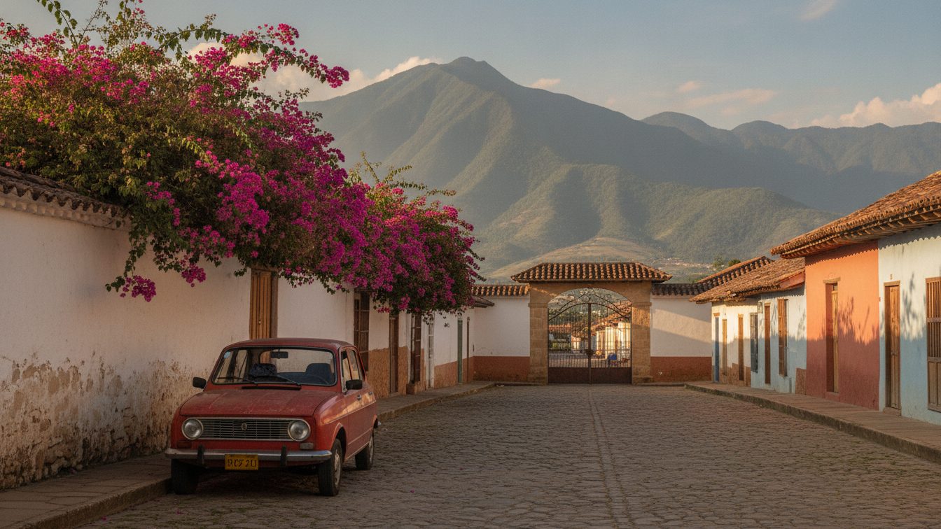 Exterior que evoca el mundo de La primera vez