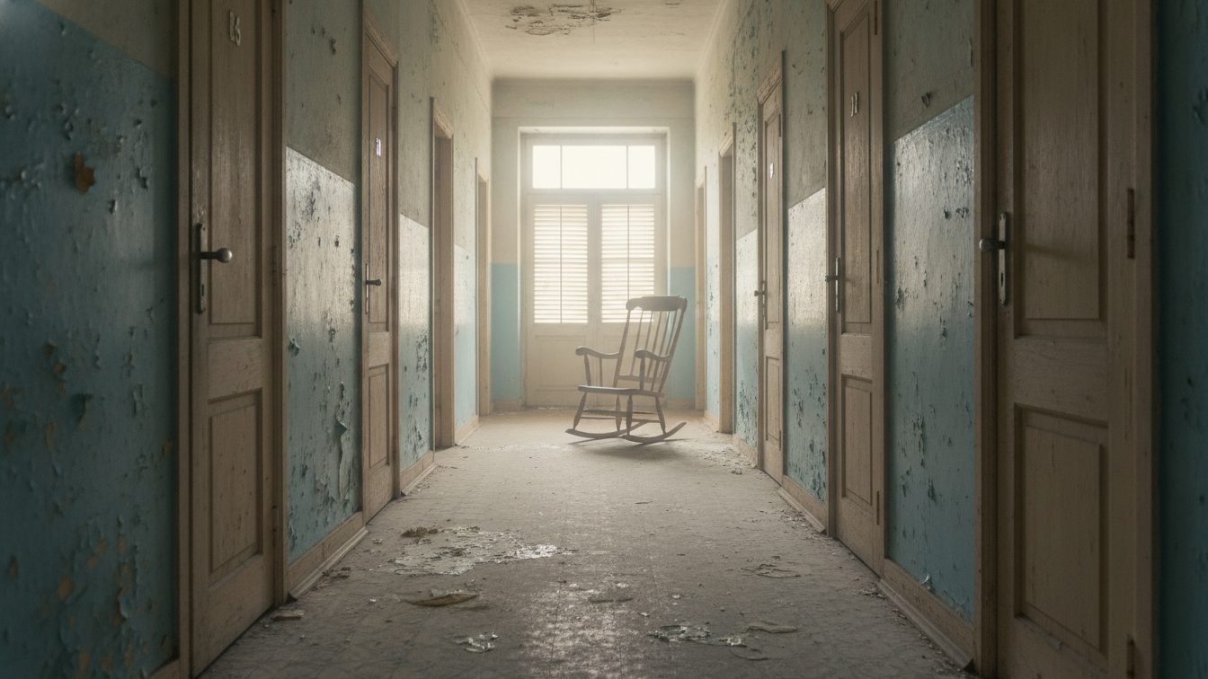 Interior que evoca la atmósfera de Las muertas